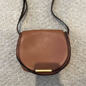 Cuyana Camel Crossbody Purse